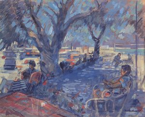 Lemnos Beach Bar、1987年 作： Jennifer Wright